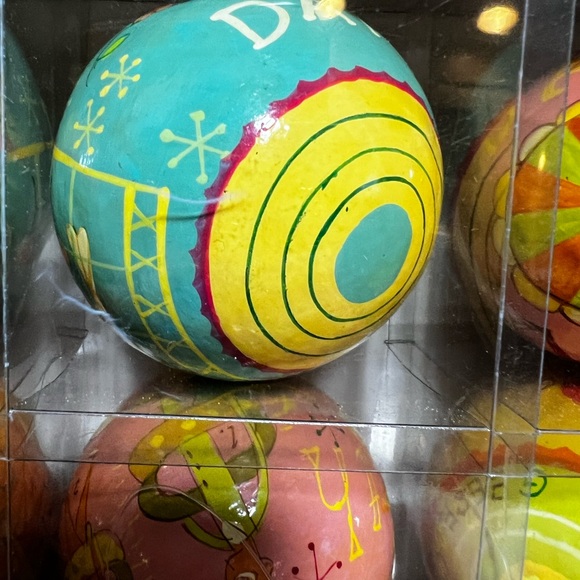 The Land of Nod 12 Days of Christmas Ornaments Hand Painted - Picture 4 of 7